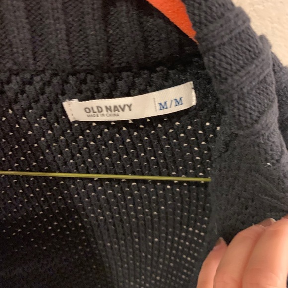 Old Navy Black Draped Cardigan - Picture 2 of 3